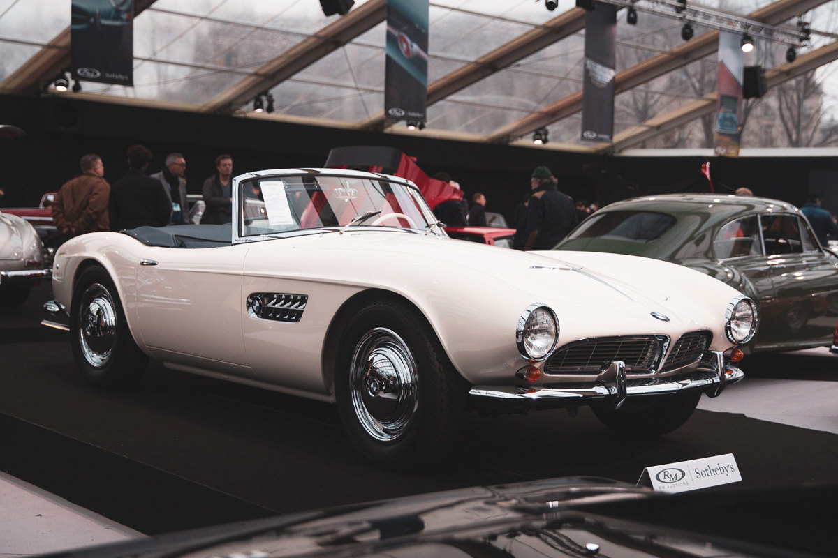 1958 BMW 507 Roadster Series II offered at RM Sotheby’s Paris live auction 2020